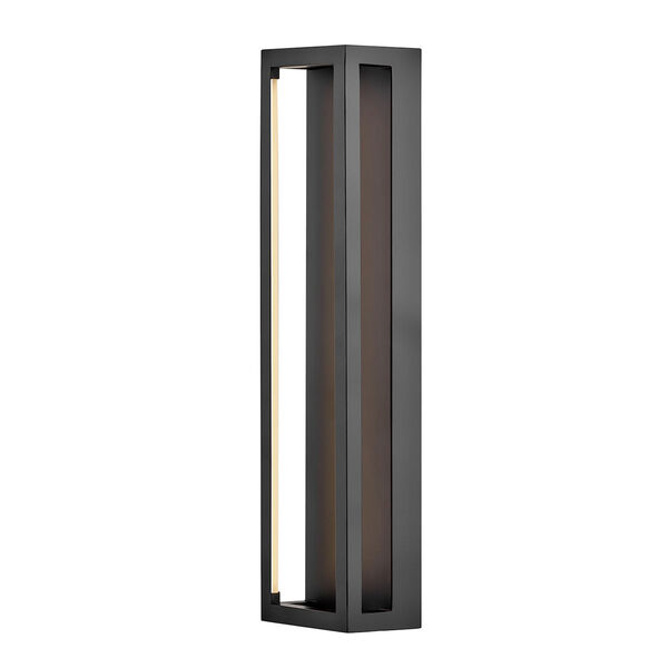 Onyx Black Integrated LED Wall Sconce, image 1