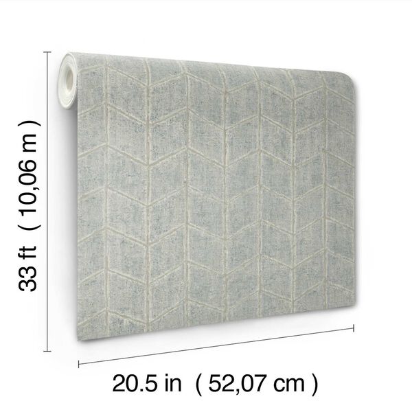 Flatiron Geometric Grey Sky Wallpaper, image 6