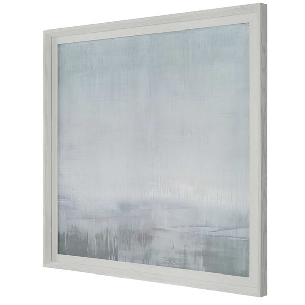 Fate White and Gray 47 x 47-Inch Abstract Framed Print, image 4