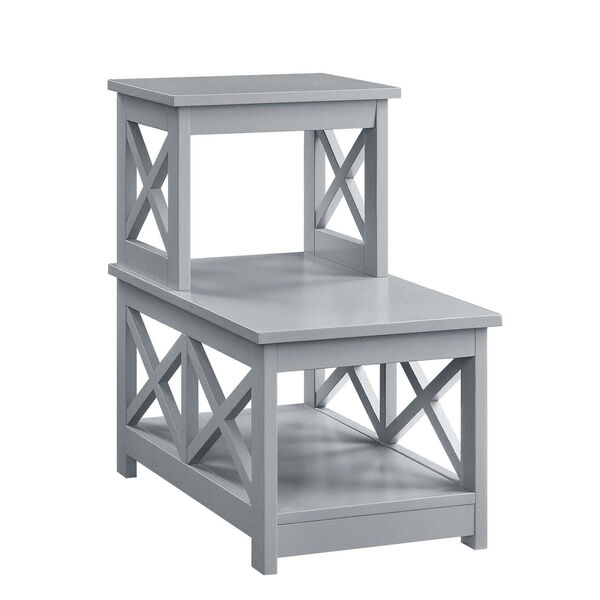 Oxford Gray 24-Inch Chairside End Table, image 3