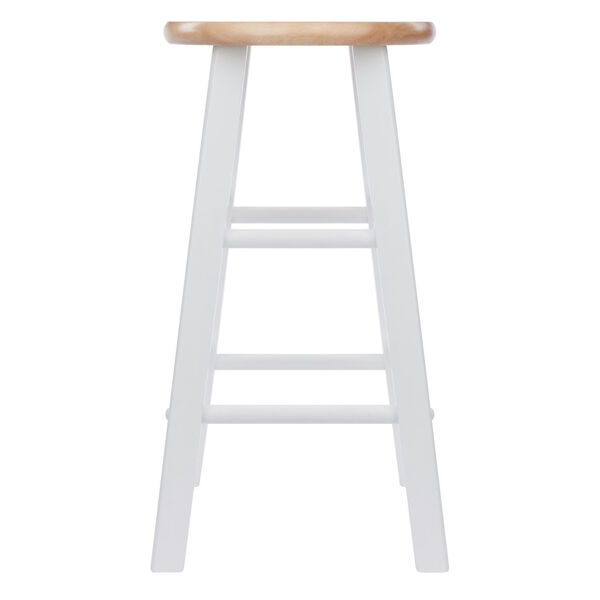 Element Natural and White Counter Stool, Set of 2, image 2
