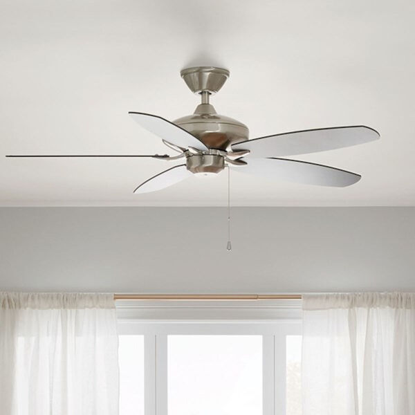 Renew Brushed Stainless Steel 52-Inch Ceiling Fan, image 5