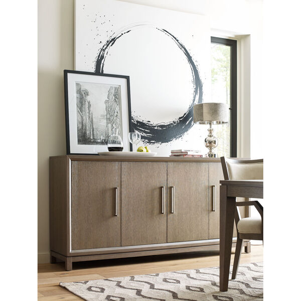 Highline by Rachael Ray Greige Credenza, image 4