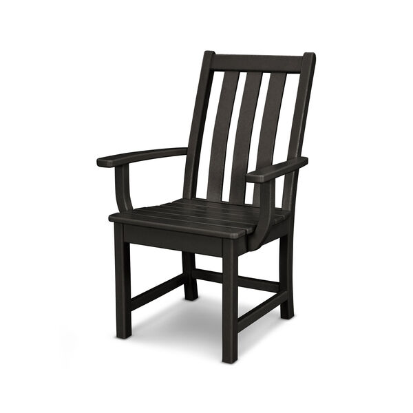 Vineyard Black Dining Arm Chair, image 1