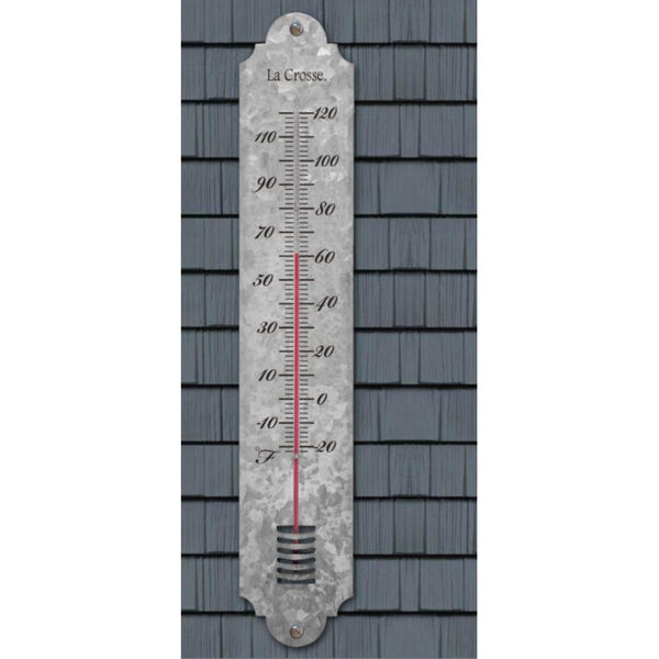 Stainless Steel Galvanized Thermometer, image 2