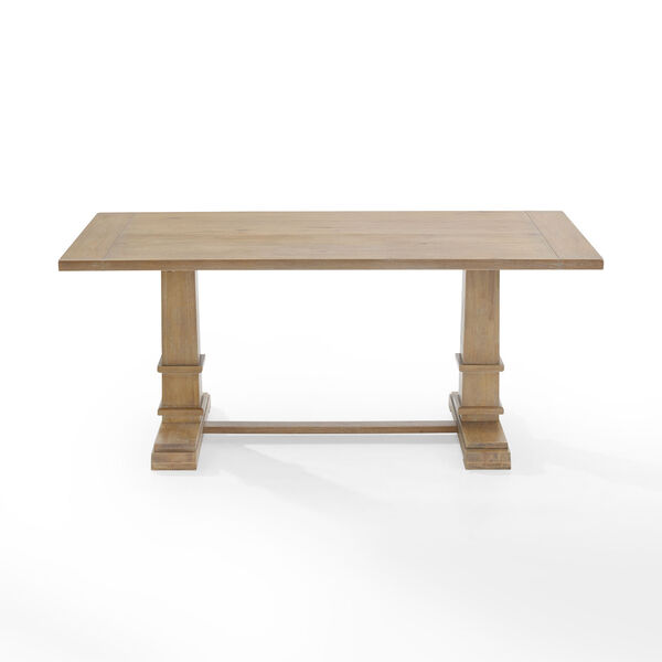 Joanna Rustic Brown Dining Table, image 6