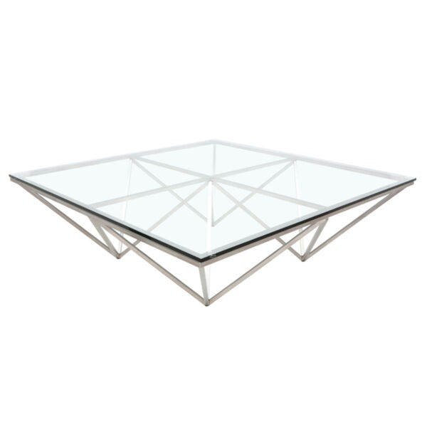 Origami Clear Coffee Table, image 1