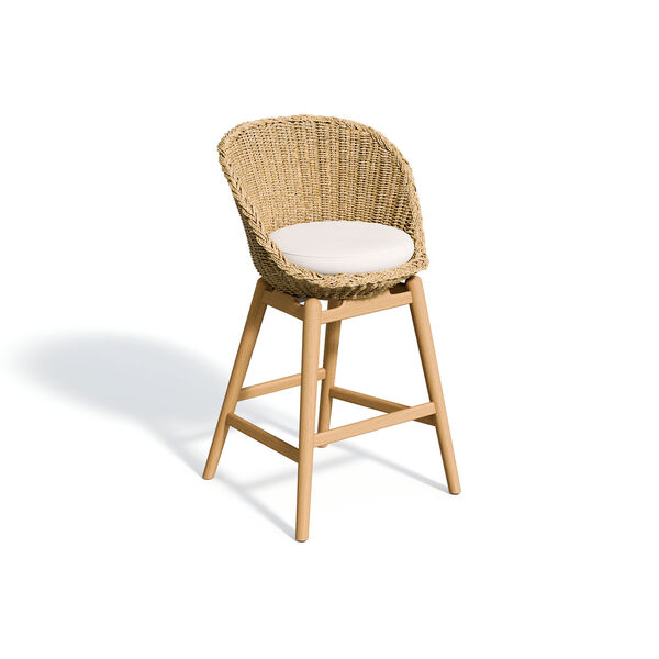 Tulle Natural  Outdoor Bar Chair, image 1