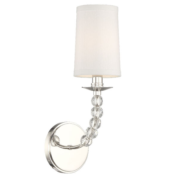 Mirage Polished Nickel Five-Inch One-Light Wall Sconce, image 2
