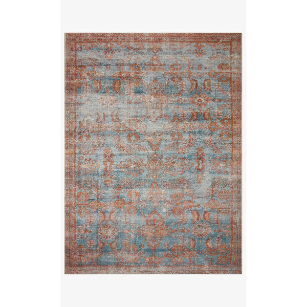 Sebastian Ocean and Spice Rectangle: 2 Ft. 5 In. x 4 Ft. Rug, image 1