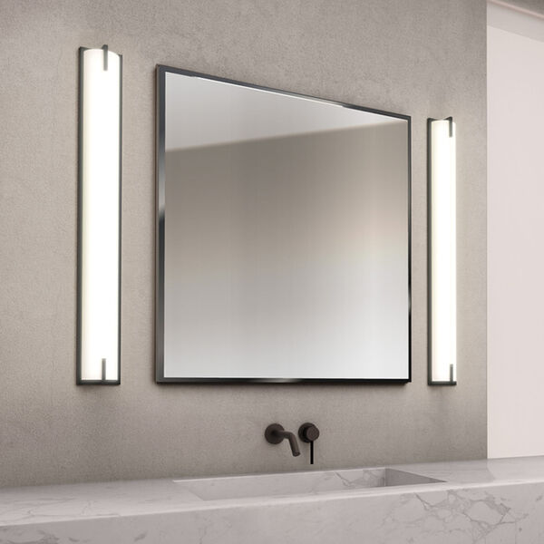 New Edge Satin Black LED 5-Inch Bath Vanity, image 2