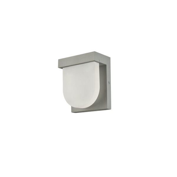 Raine Silver Six-Light LED Outdoor Wall Sconce, image 2