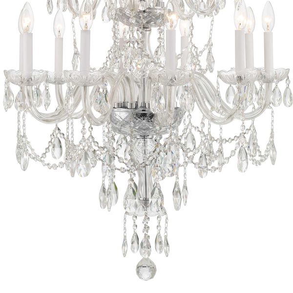 Traditional Crystal 15-Light Chandelier, image 6