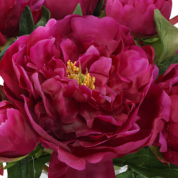 Pink and Green Prima Peony Bouquet, image 4