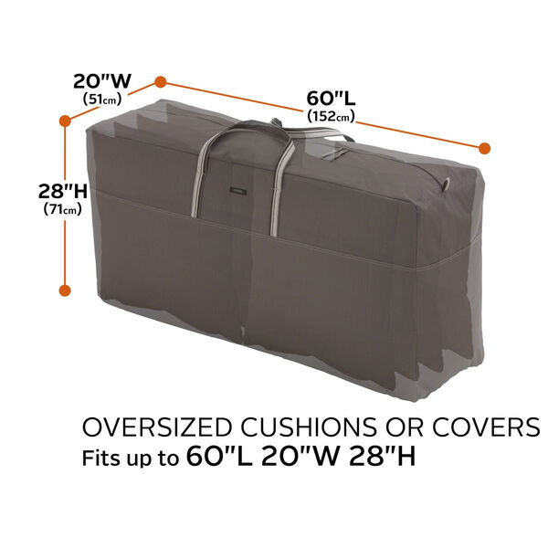 Maple Dark Taupe Cushion and Cover Storage Bag, image 4