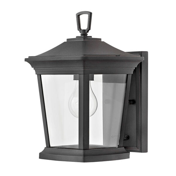 Bromley Museum Black 8-Inch One-Light Outdoor Mini Wall Mount, image 4