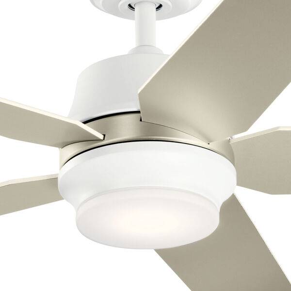 Maeve Matte White 52-Inch Integrated LED Ceiling Fan, image 7