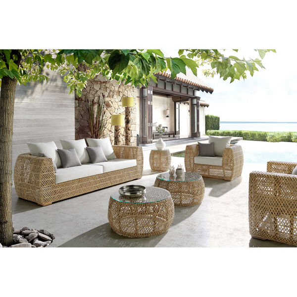 Sumatra Canvas Aruba Five-Piece Seating Set, image 1