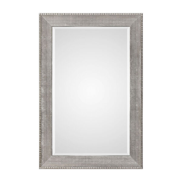 Leiston Metallic Silver Mirror, image 2