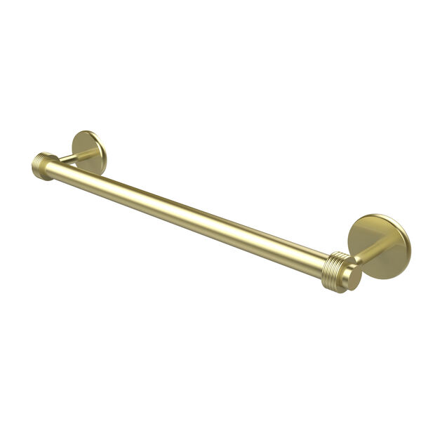 Allied Brass 7251G/18-CA Satellite Orbit Two Collection 18 Inch Towel Bar with Groovy Detail 18-Inch Antique Copper 