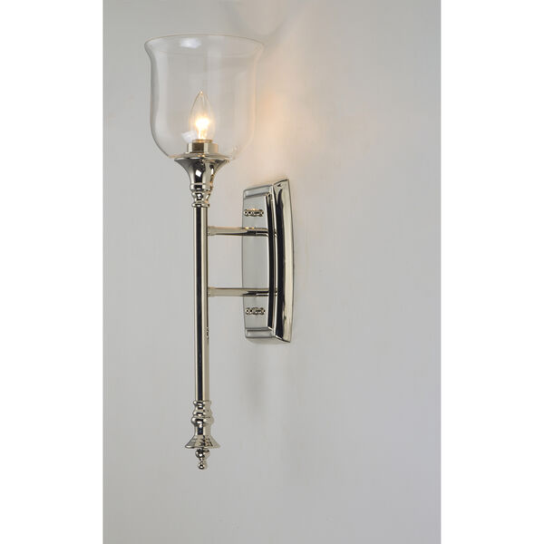 Centennial Polished Nickel Six-Inch One-Light Wall Sconce, image 4