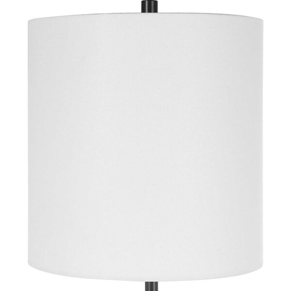 Alliance White and Satin Black Traditional Buffet Lamp, image 6