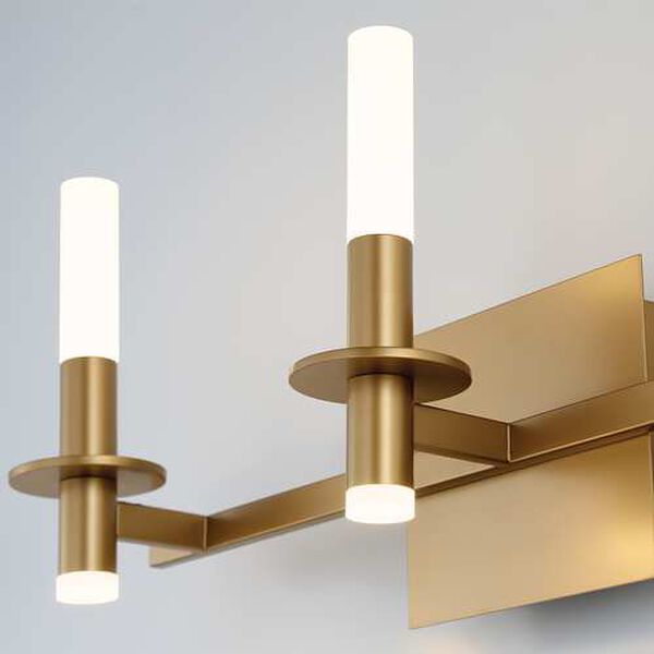 Torna Gold Six-Light Integrated LED Bath Vanity, image 3