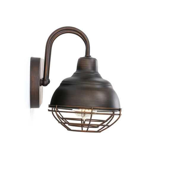 River Station Rubbed Bronze Two-Light Bath Sconce, image 2