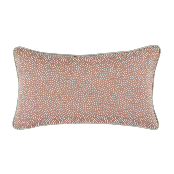 Blush and Almond 14 x 24 Inch Pillow, image 1