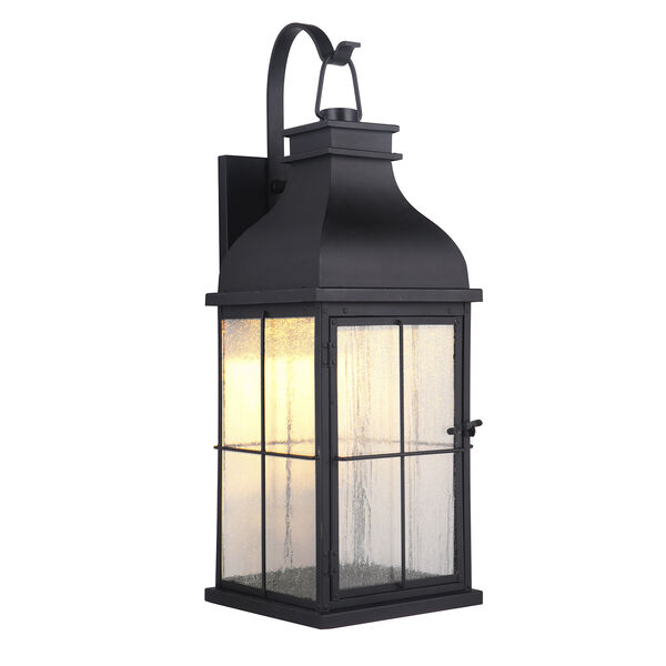 Vincent Midnight LED Outdoor Wall Lantern, image 1