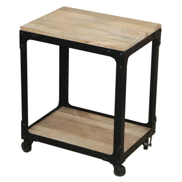 Outbound Tan and Black Accent Table, image 1