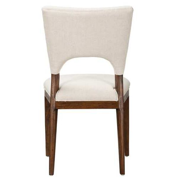 Amber Beige and Brown Dining Chair, image 5