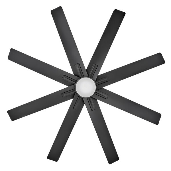 Concur Matte Black 66-Inch LED Ceiling Fan, image 4