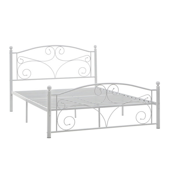 Betty White Full Metal Platform Bed, image 1