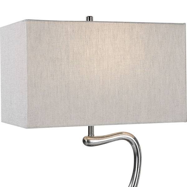 Ezden Silver and Black One-Light Table Lamp, image 6