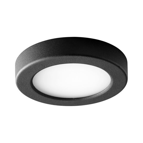 Elite Black Six-Inch LED Flush Mount, image 1