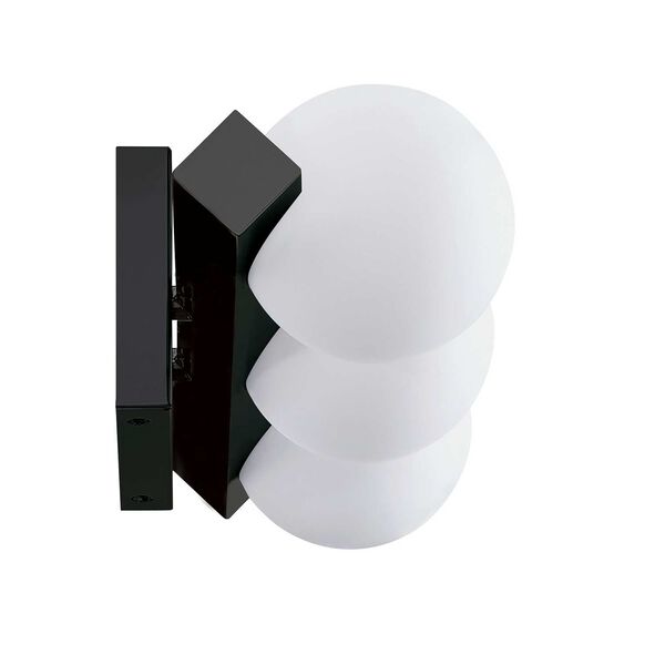 Orbitron Black White 21-Inch Three-Light Bath Vanity, image 2