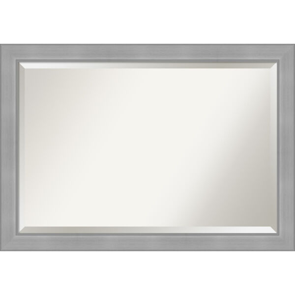 Vista Brushed Nickel Bathroom Vanity Wall Mirror, image 1