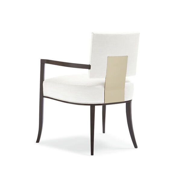 Classic Beige Reserved Seating Arm Chair, image 3
