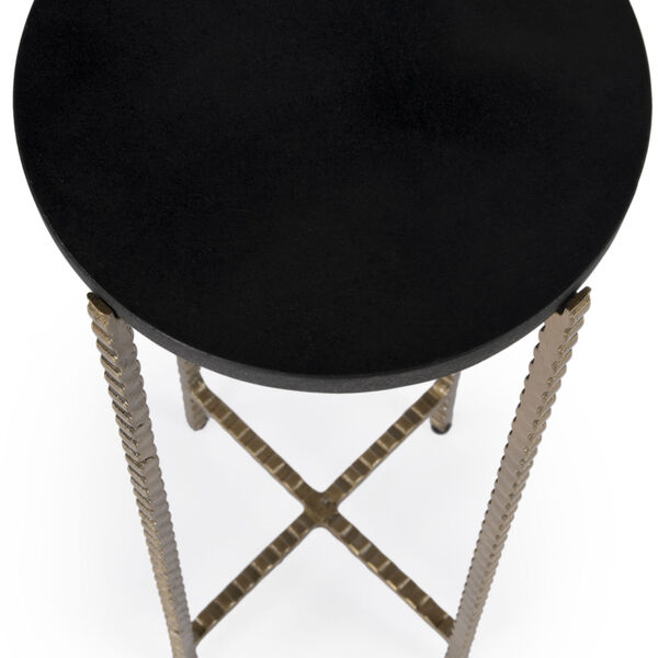 Nigella Black Cross Legs Side Table, image 5