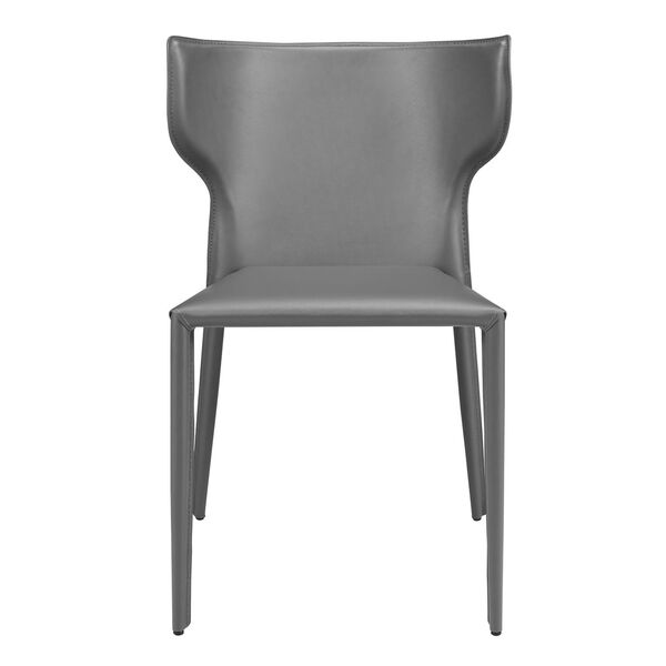 Divinia Gray 20-Inch Stacking Side Chair, image 1