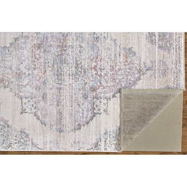 Cecily Ivory Gray Pink Area Rug, image 4