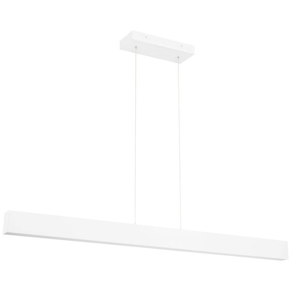 Form White Outdoor Intergrated LED Pendant, image 1