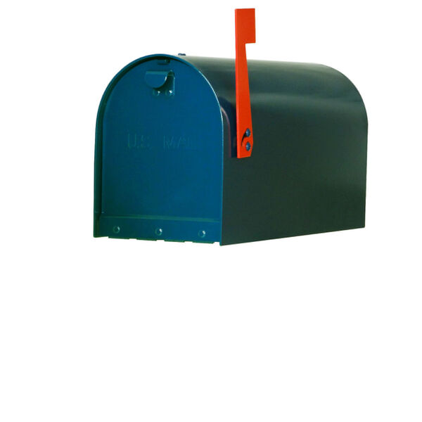 Rigby Blue Curbside Mailbox, image 2