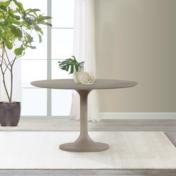 Pippa Medium Gray Concrete Dining Table, image 2