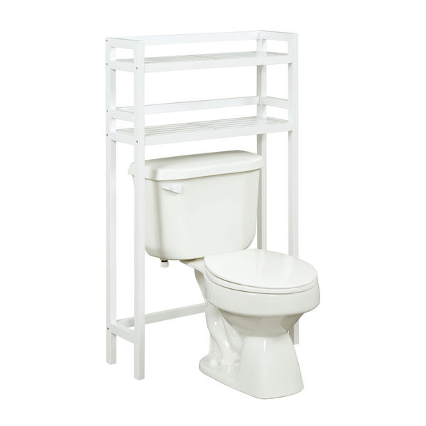 Dunnsville White 2-Tier Space Saver, image 2