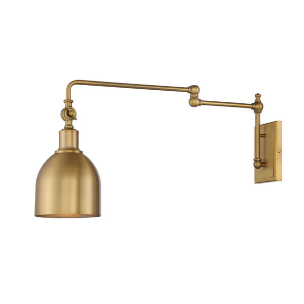 Isles Natural Brass One-Light Wall Sconce, image 6