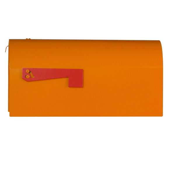 Rigby Orange Curbside Mailbox, image 5