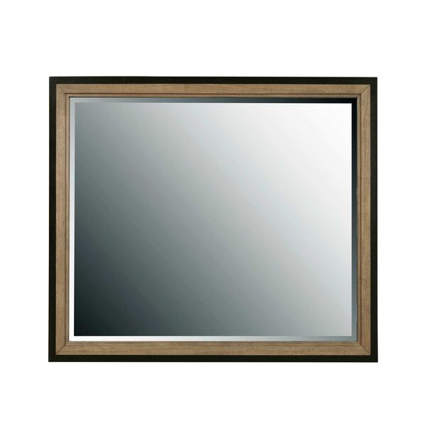 Catalina Distressed Wood Metal Accent Mirror, image 3