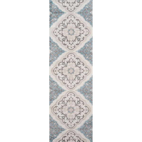 Brooklyn Heights Damask Ivory Rectangular: 7 Ft. 10 In. x 9 Ft. 10 In. Rug, image 6